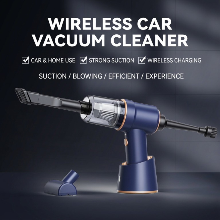 handheld vacuum cleaning car cup holder