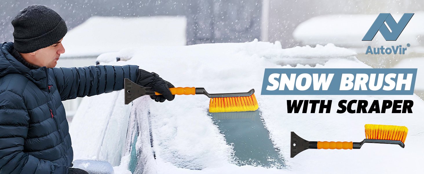 Autovir mini snow brush main