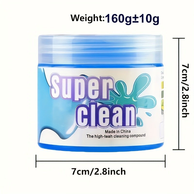 Automotive dust cleaning slime