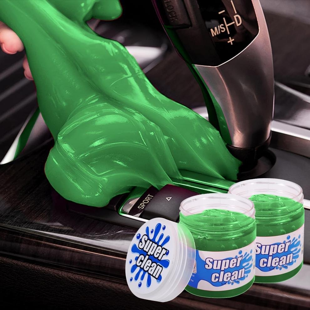 Automotive dust cleaning slime