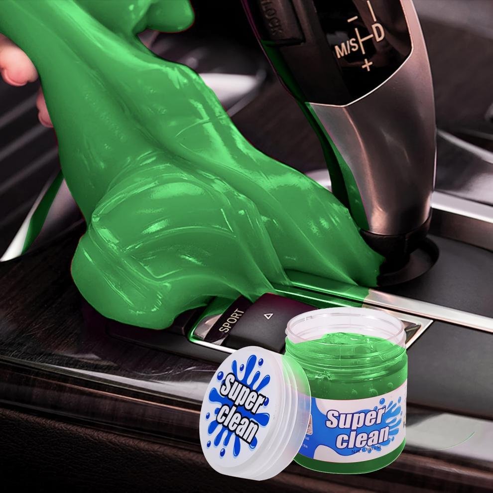 Automotive dust cleaning slime