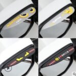 Pincuttee side mirror rain guards - black sport style, universal fit adhesive visors