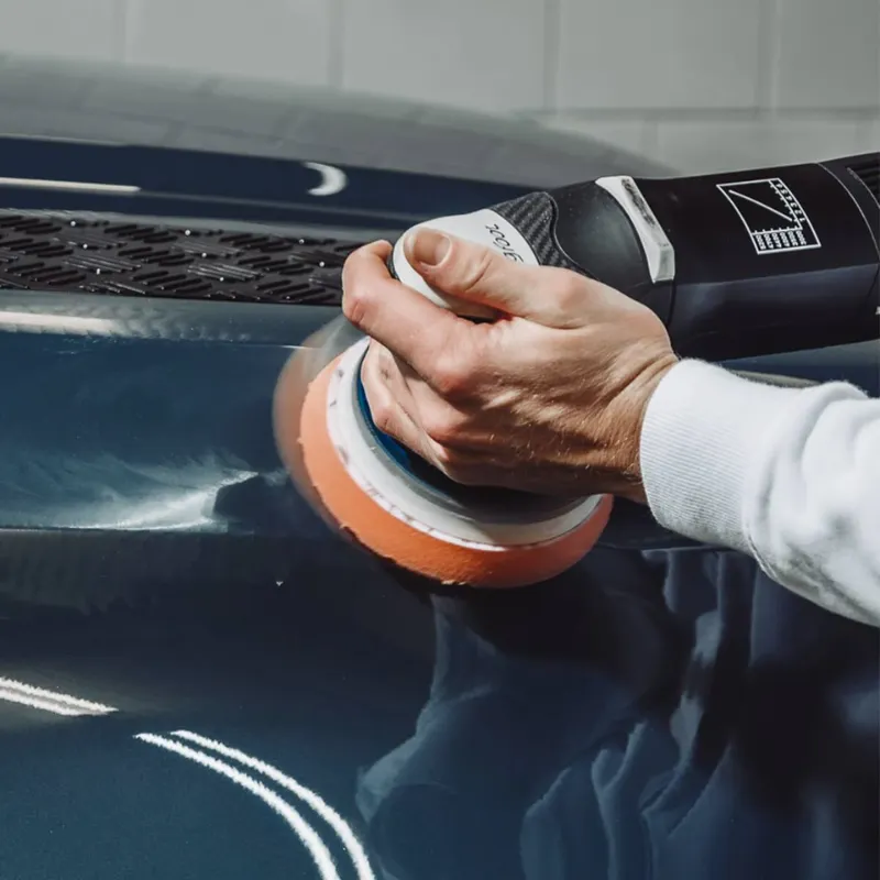 Apply Wax Faster: Use a Buffer to Apply Car Wax on vehicle paint