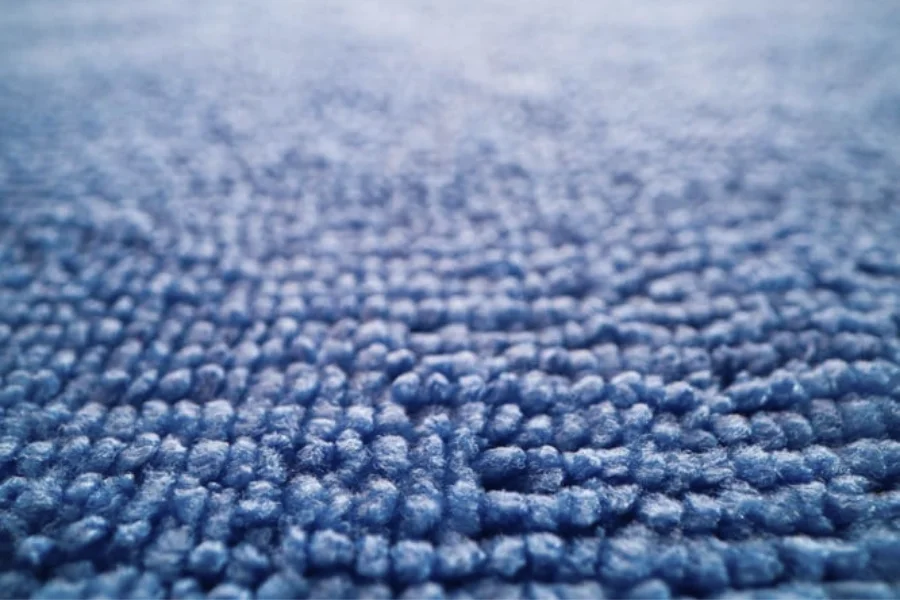 Car Care 101: Learn How to Wash Microfiber Towels Like a Pro – close-up of microfiber towel fibers used in car care